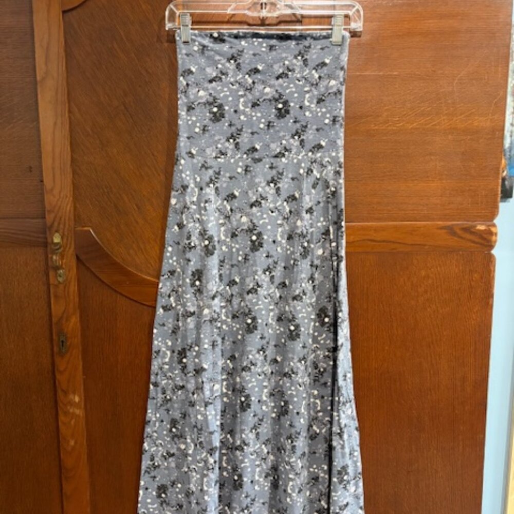 Strapless Adam Levine midaxi dress, gray, XS